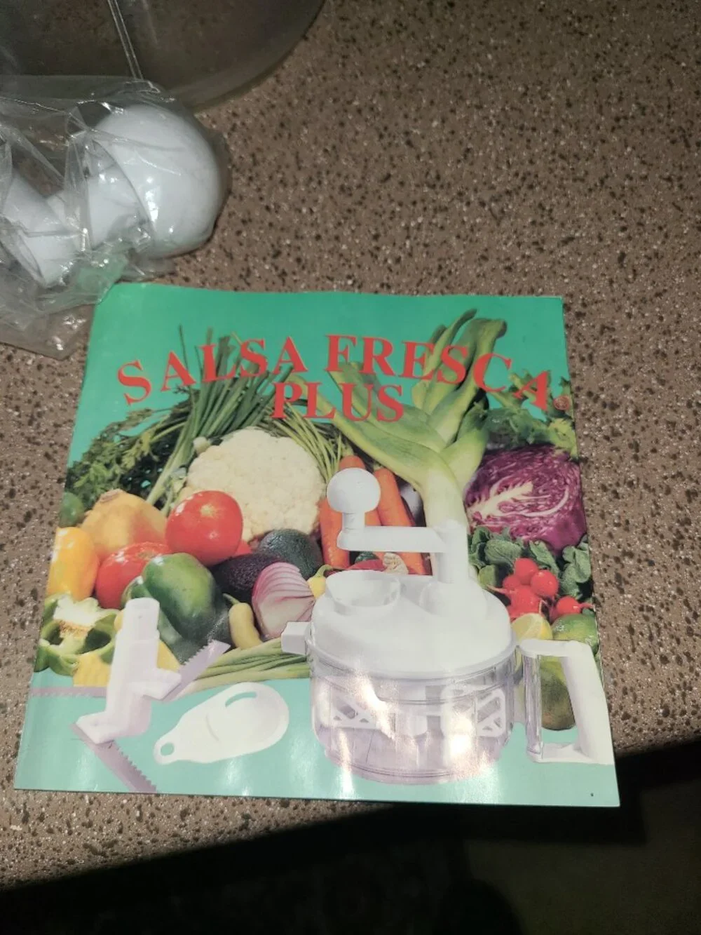 VTG Salsa Fresca Plus Salsa Maker Manual Food Processor German Blades